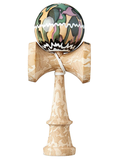 Kendama Krom Krom Naked Plasticity kuviotu