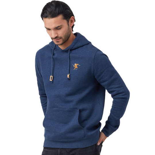 Tentree M Sasquatch Hoodie - Dress Blue Heather - Miehet - M