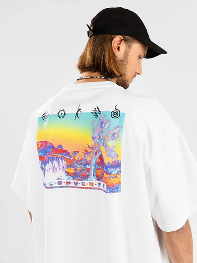 Converse Inverted Desert Graphic T-Shirt valkoinen