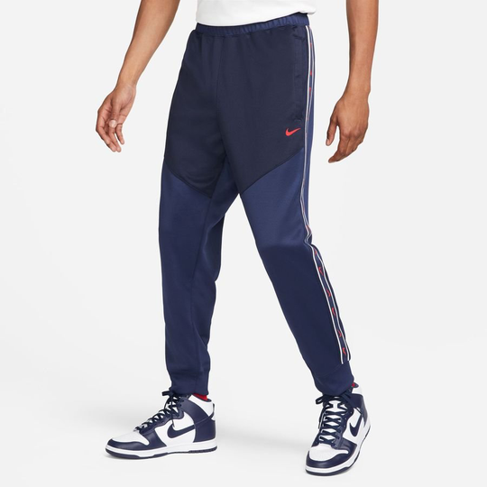 Nike Collegehousut NSW Repeat - Navy/Punainen