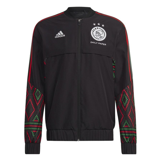 Ajax Treenitakki Condivo 22 Anthem Ajax x Daily Paper - Musta/valkoinen - adidas, koko Large