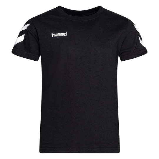 Hummel T-paita Go Cotton - Musta/valkoinen Lapset, koko 116 cm