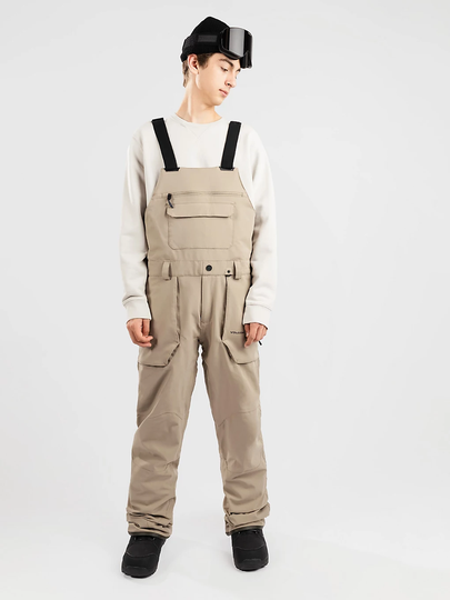 Volcom Roan Bib Pants ruskea