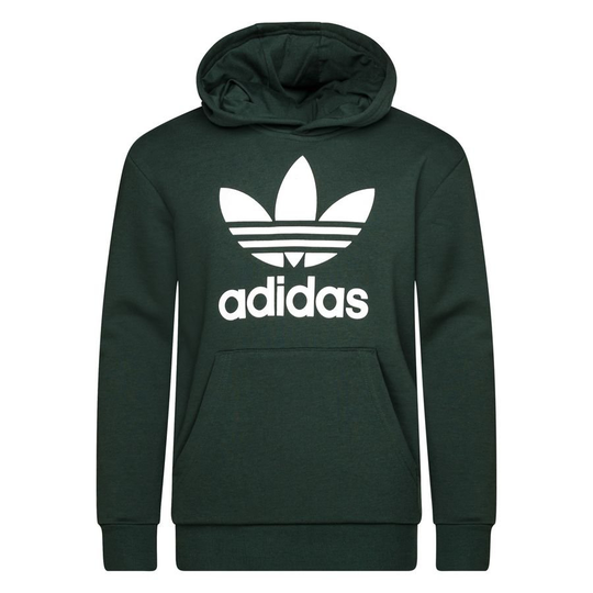 adidas Originals Huppari Trefoil - Vihreä/Valkoinen Lapset