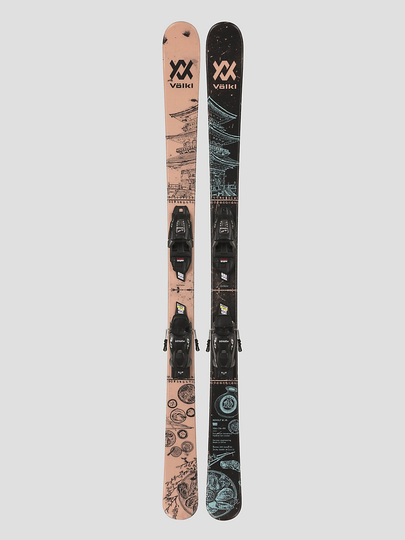 Völkl Revolt Junior vMotion 148 + VMotion 2023 Ski Set kuviotu