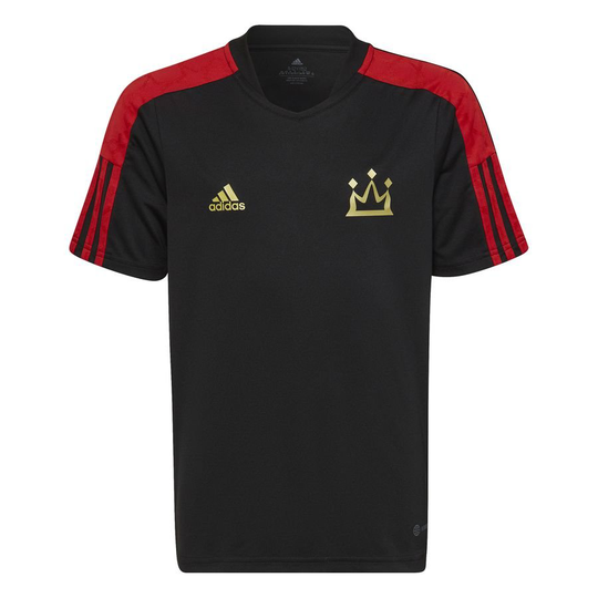 adidas Treenipaita Tiro Salah - Musta/Punainen/Kulta Lapset