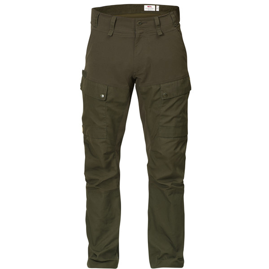 Fjällräven Lappland Hybrid Trousers M - Dark Olive - Miehet - 44