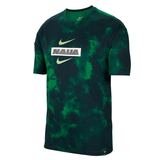Nigeria T-paita Ignite - Vihreä/Navy - Nike, koko Small