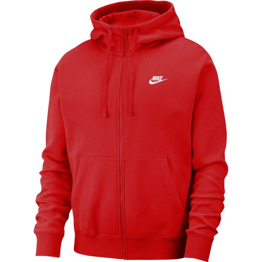 Nike Huppari Nsw Club - Punainen/valkoinen, koko Medium