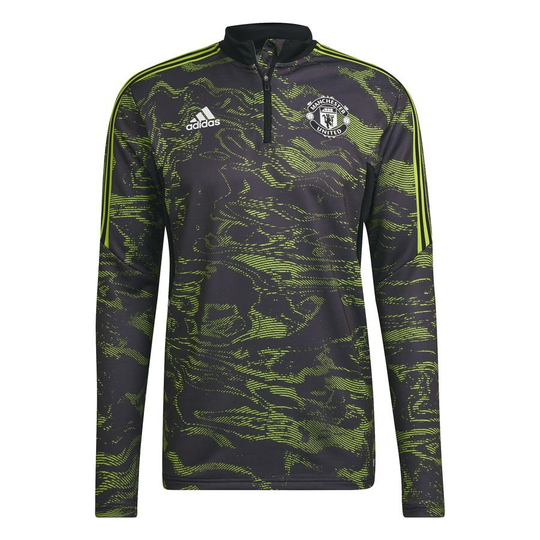 Manchester United Harjoituspaita Condivo 22 EU - Musta/Keltainen