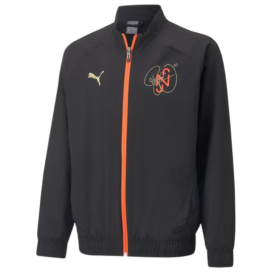 PUMA Treenitakki Woven Neymar Jr. Dream Chaser - Musta/oranssi Lapset Limited Edition, koko M/152 cm