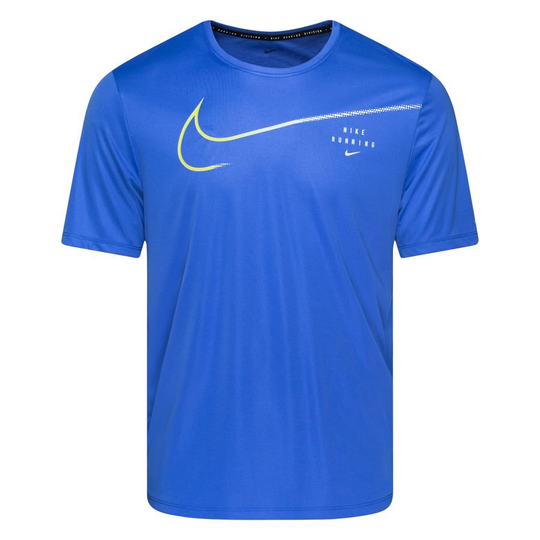 Nike Juoksu-t-paita Dri-FIT UV Run Division Miler - Sininen/Sininen