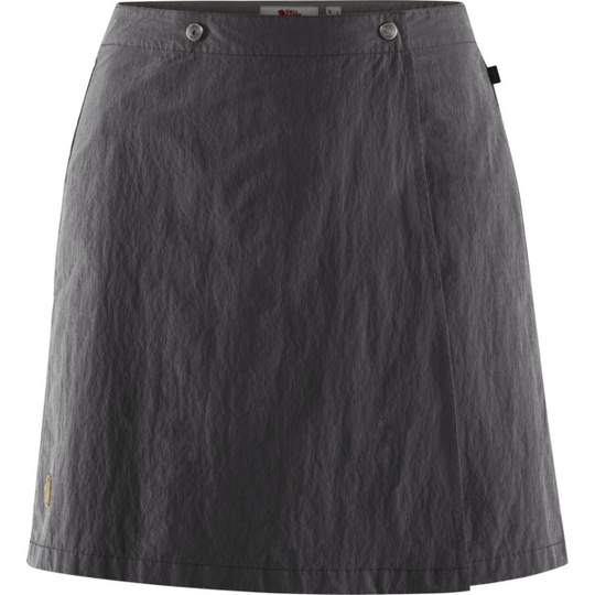 Fjällräven Travellers Mt Skort W - Dark Grey - Naiset - 34
