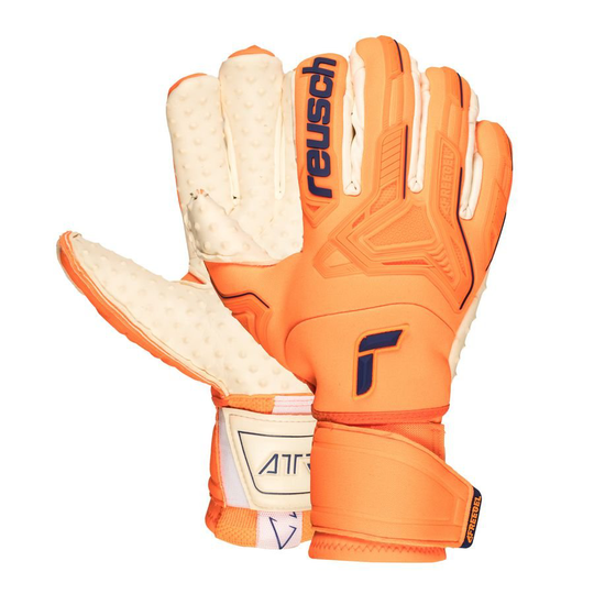 Reusch Maalivahdin Hanskat Attrakt Free Ortho-Tec SpeedBump - Oranssi/Valkoinen