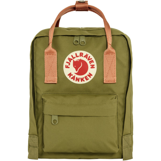 Fjällräven Kånken Mini - Foliage Green-peach Sand - Unisex - OneSize