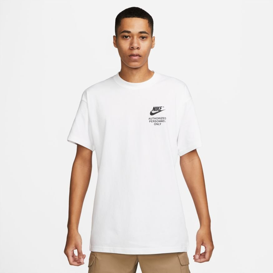 Nike T-paita NSW Authorised Personnel - Valkoinen
