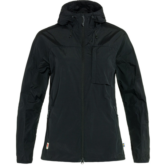 Fjällräven High Coast Wind Jacket W - Black - Naiset - L