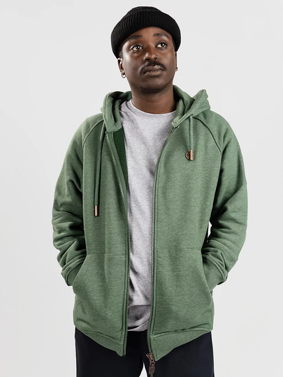 Kazane Oddvar Zip Hoodie vihreä