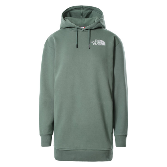 The North Face W Oversized Hoodie - Laurel Wreath Green - Naiset - XS
