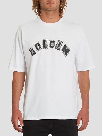 Volcom Hi School Loose Fit T-Shirt valkoinen