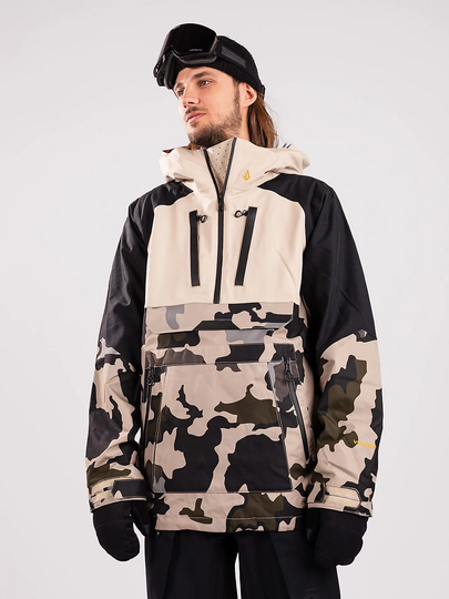 Volcom Brighton Anorak vihreä