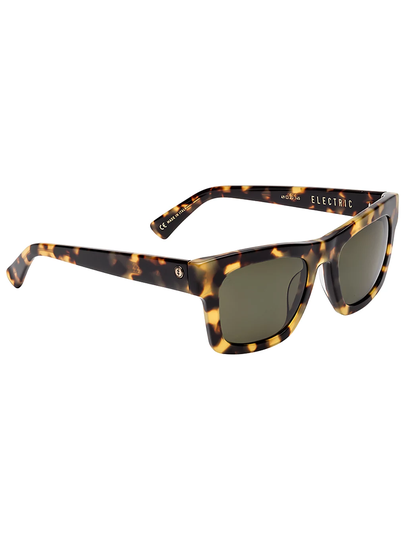 Electric Crasher 49 Gloss Spotted Tort Sunglasses kuviotu