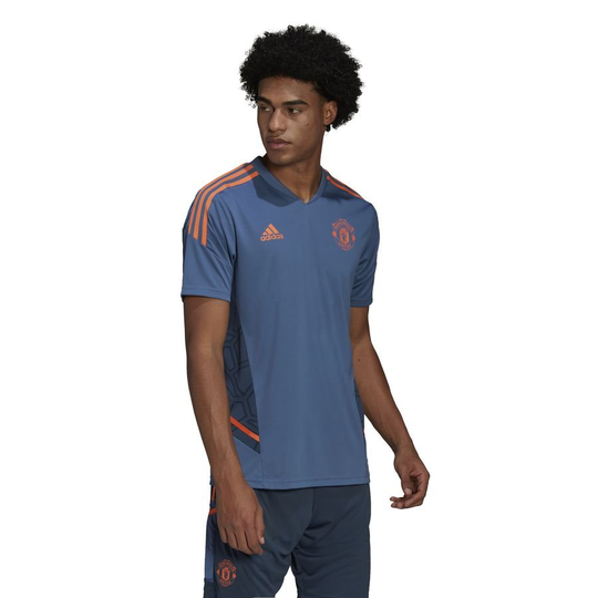 Manchester United Treenipaita Condivo 22 - Sininen/oranssi - adidas, koko XX-Large