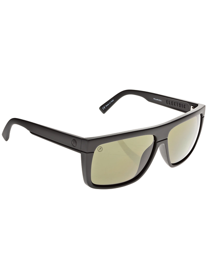 Electric Black Top Matte Black Sunglasses musta