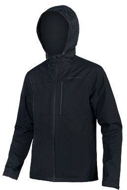 Hummvee Waterproof Hood Jacket Musta M