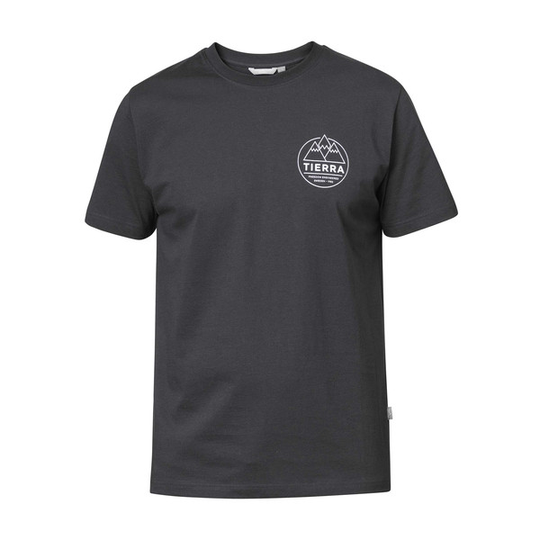 Tierra Tee M - Black (mountain Logo) - Miehet - XS