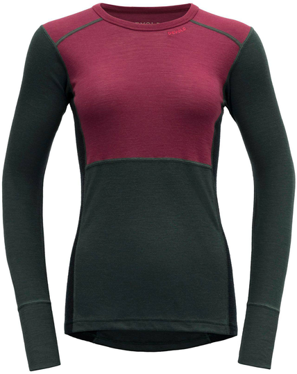 Lauparen Shirt Woman Tummanpunainen L