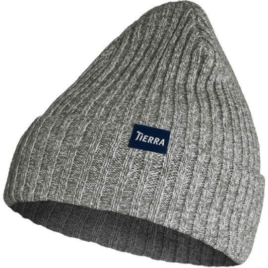 Tierra Double Watchman Beanie - Grey Melange - Unisex - One Size