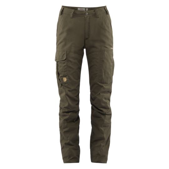 Fjällräven Karla Pro Winter Trousers W - Dark Olive - Naiset - 34