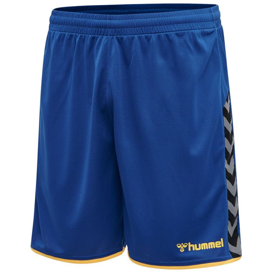 Hummel Shortsit Authentic Poly - Sininen/Keltainen