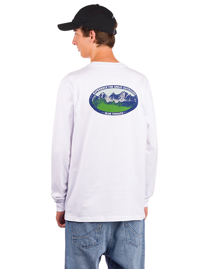 Blue Tomato Great Outdoors Long Sleeve T-Shirt valkoinen