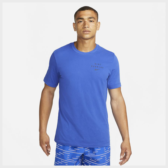Nike Juoksu-t-paita Dri-FIT Run Division - Sininen