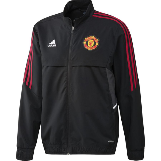 Manchester United Treenitakki Presentation Condivo 22 - Musta/Punainen