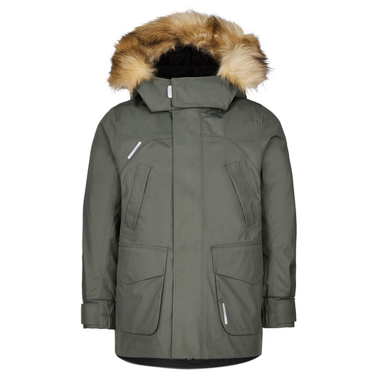 Kevytuntuvatakki Reima Reimatec Down Jacket Serkku - Thyme Green - Lapset - 104