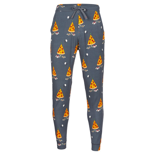 SAXX Snooze Pant - Pizza On Earth- Grey - Miehet - S