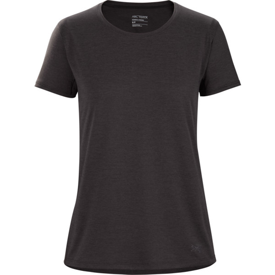 Arc'teryx Taema Crew Ss Women' S - Black Heather - Naiset - L