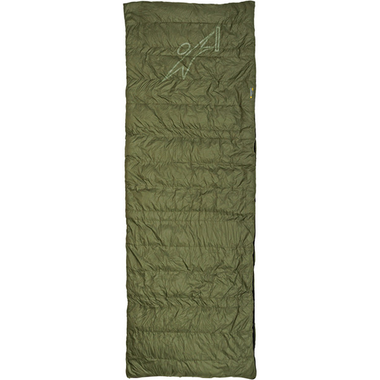 Warmpeace Quilt 300 - Calla Green/black - Unisex - OneSize