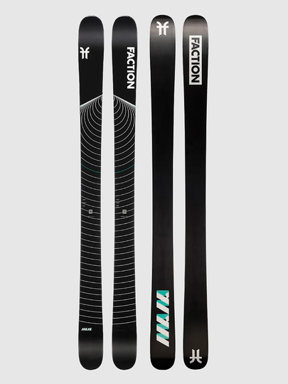 Faction Mana 2 102mm 183 2023 Skis musta