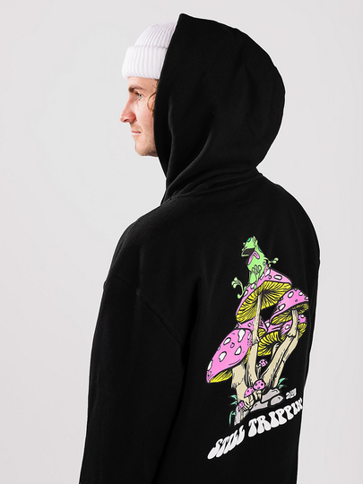 A.Lab Still Trippin Hoodie musta