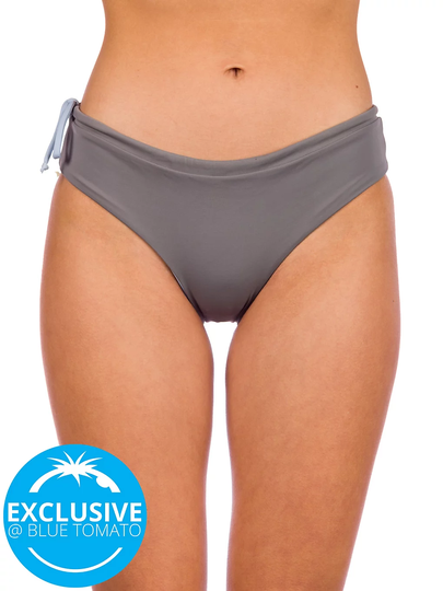 Zealous Basic Surf Bottom Bikini Bottom harmaa