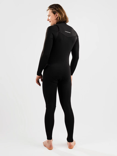 Quiksilver Everyday Sessions 3/2 Chest Zip Wetsuit musta