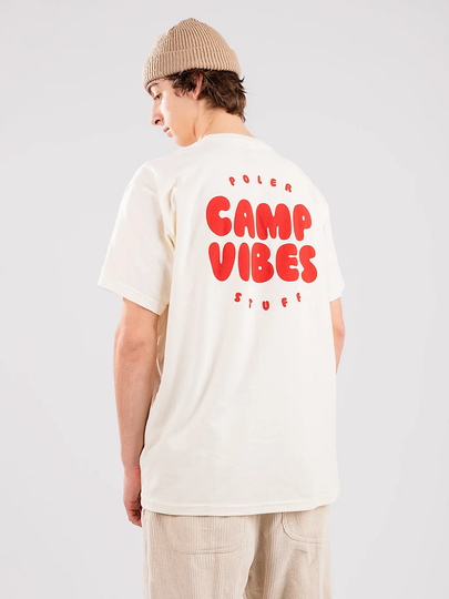 Poler Cloudy T-Shirt ruskea