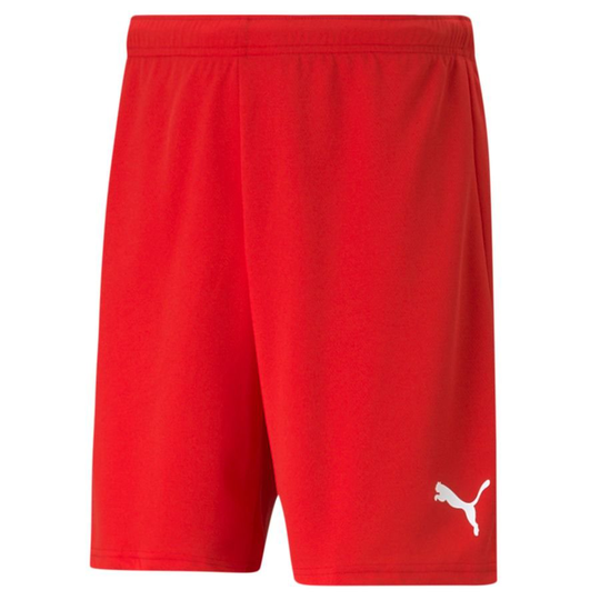 PUMA Shortsit teamRISE - Punainen/Valkoinen