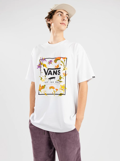 Vans Classic Print Box T-Shirt valkoinen