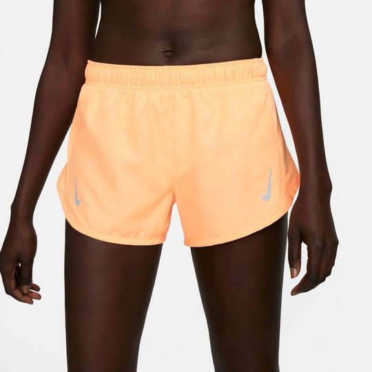Nike Juoksushortsit Dri-FIT Tempo Race - Oranssi/Hopea Nainen