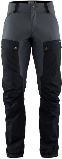 Keb Trousers Long Musta / Harmaa 46